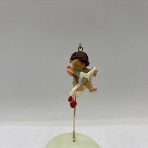 Hallmark Keepsake Ornament Dated 1985 Vintage Stardust Angel Handcrafted